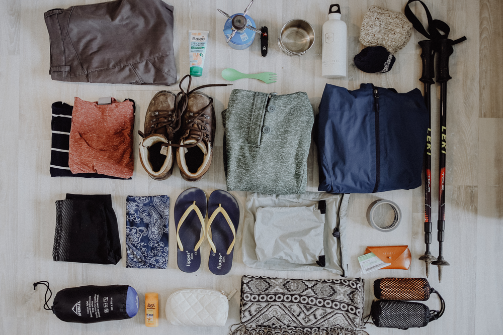 Ausruestung Wanderung