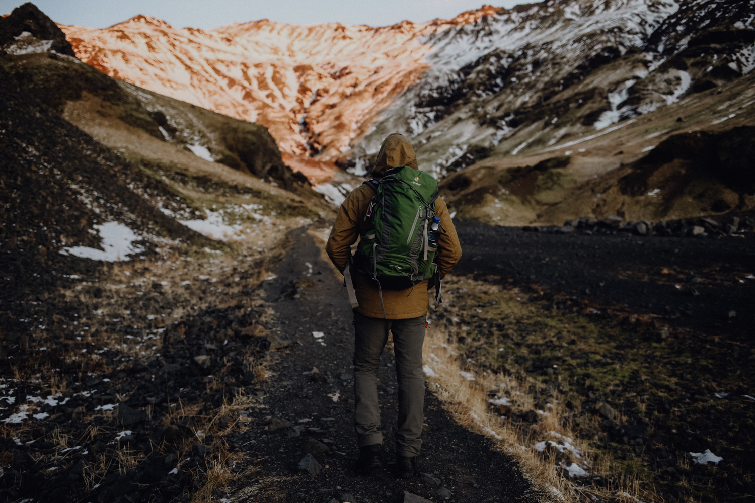 Island heiße Quellen