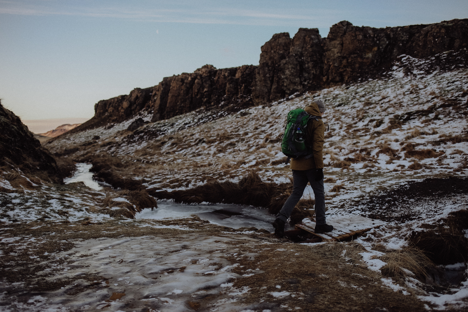 Island Heiße Quellen
