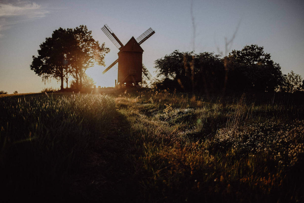 Fläming Windmühle Borne