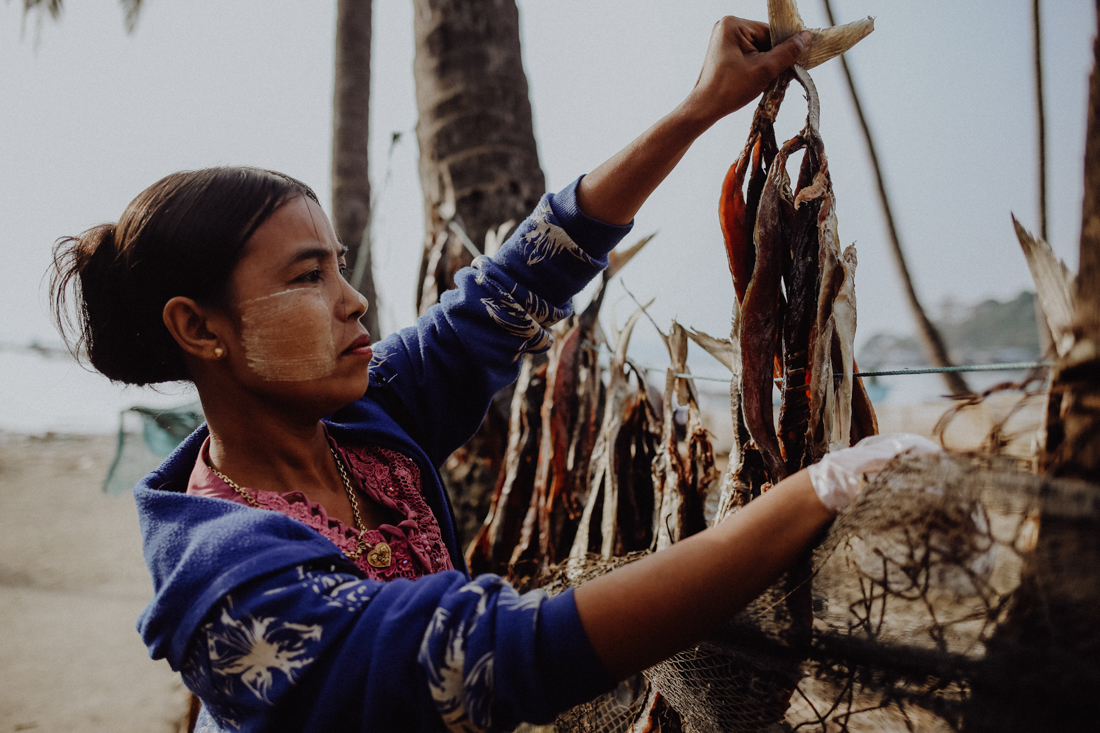 Ngapali Beach Reisetipps Gyeik Taw Hafen