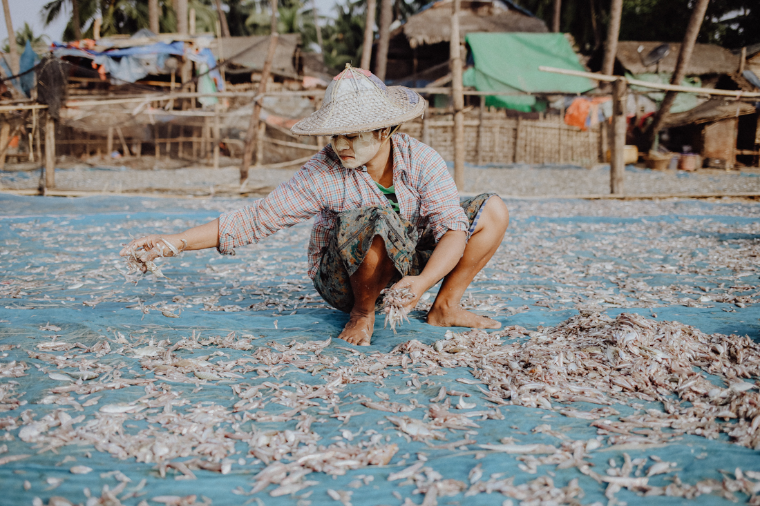 Ngapali Beach Reisetipps Gyeik Taw Hafen