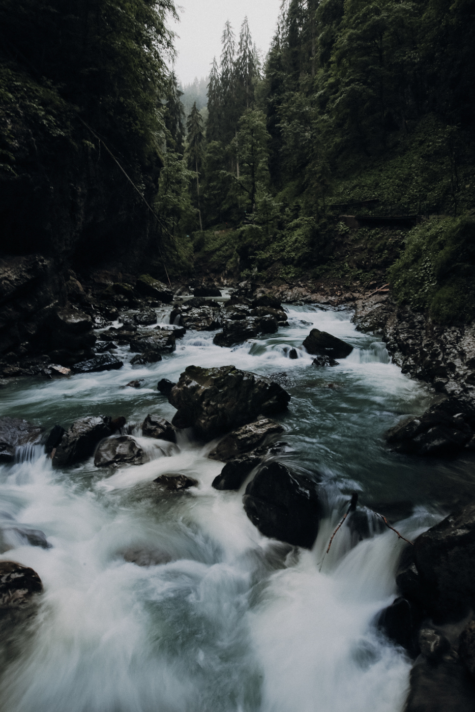 Wandern Allgäu Breitachklamm