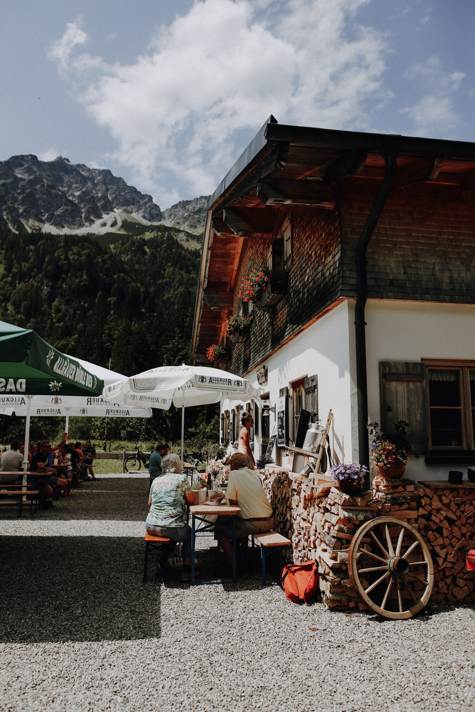 Wandern Allgäu Stillachtal Alpe Eschbach