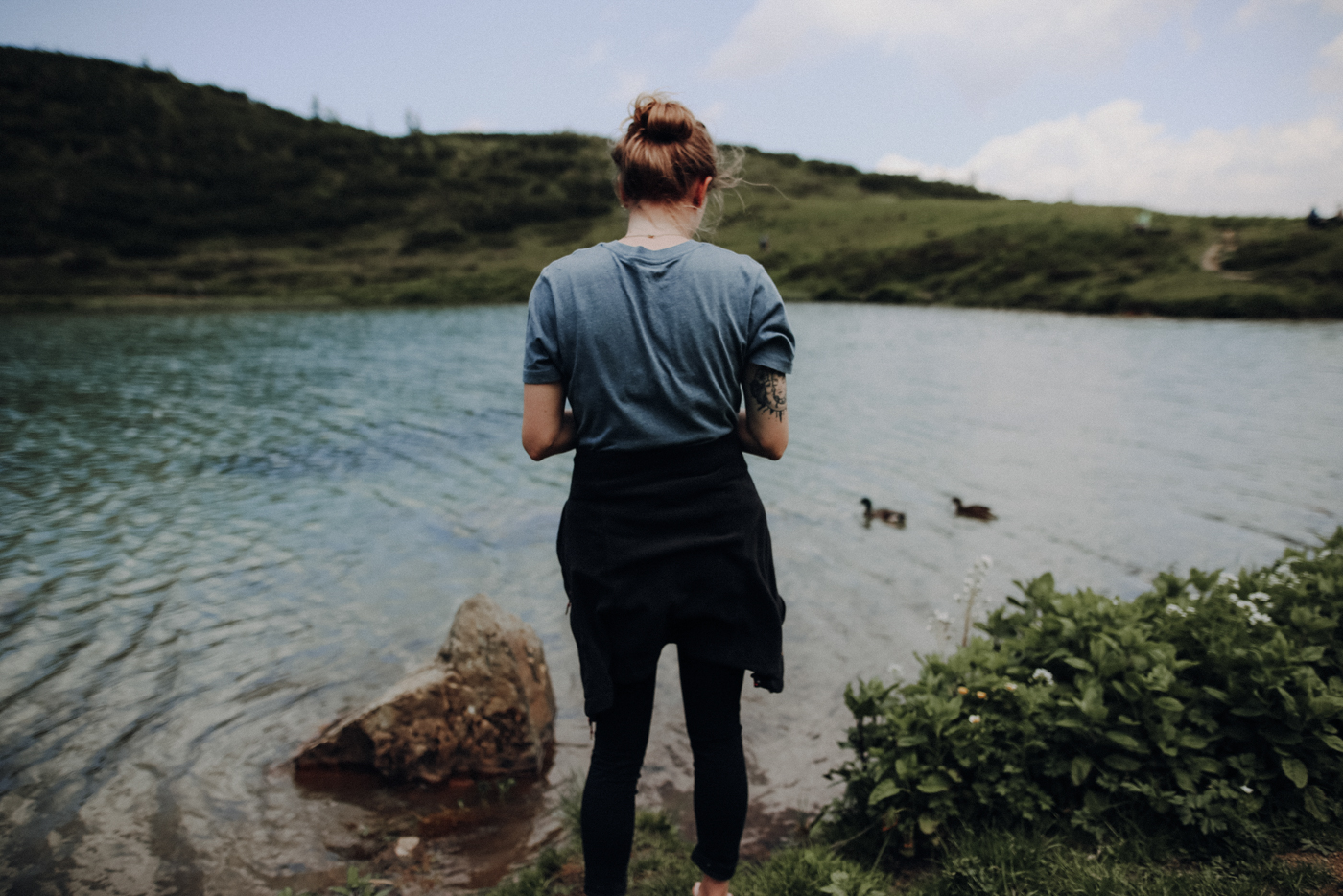 Wandern Allgäu Fellhorngrat Schlappoltsee