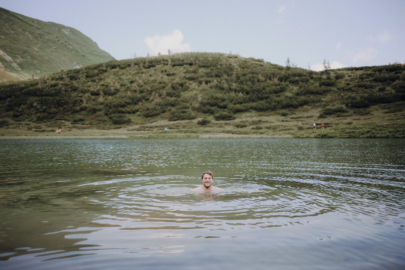 Wandern Allgäu Fellhorngrat Schlappoltsee