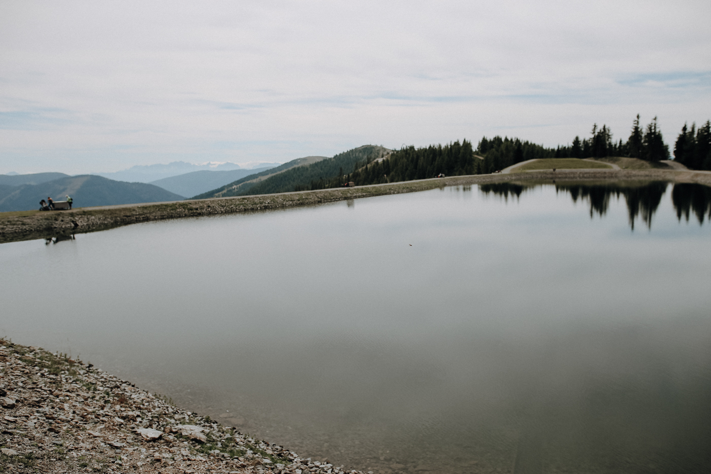 Nockberge Kärnten Brunnach Speichersee Yoga