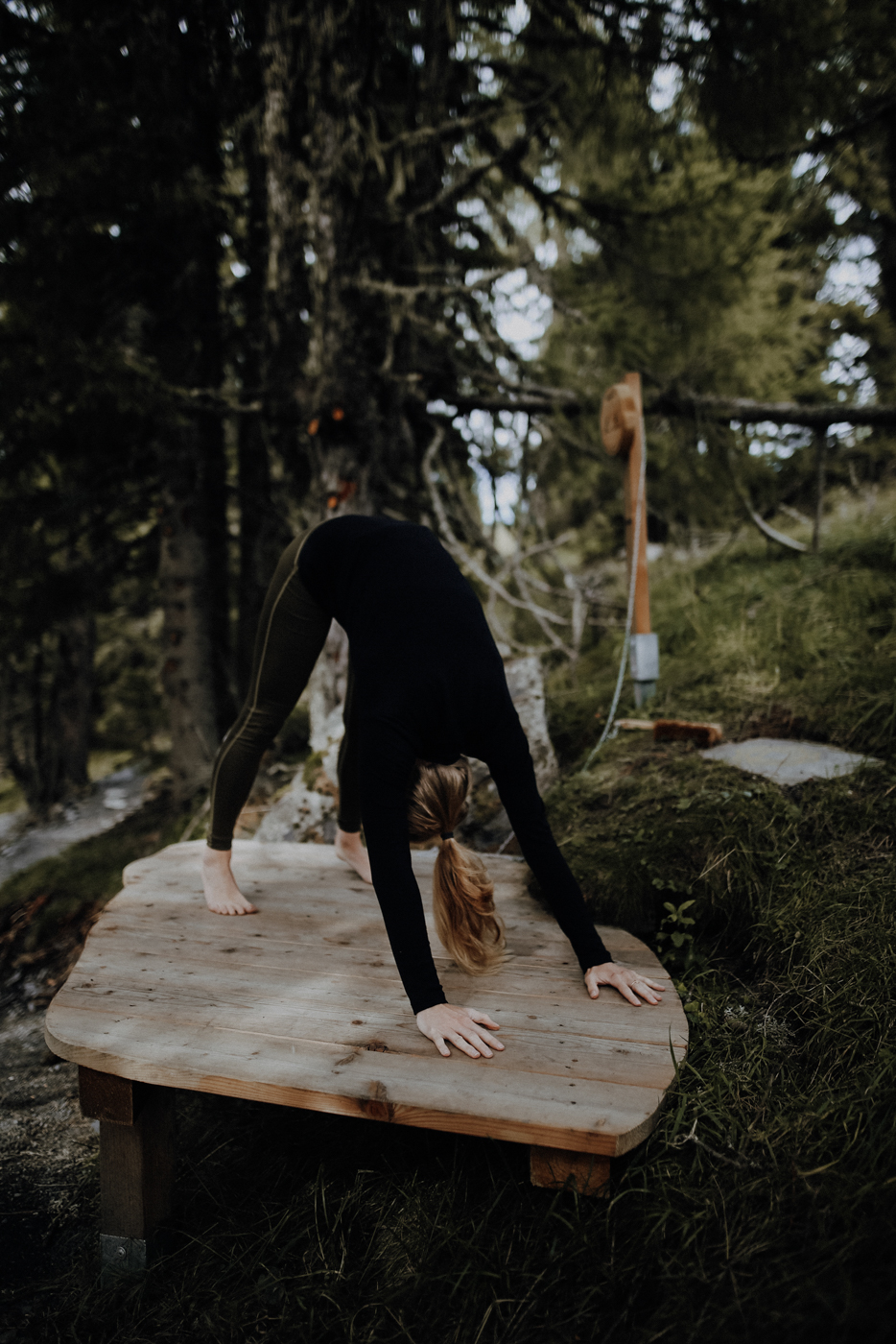 Nockberge Kärnten Brunnach Speichersee Yoga