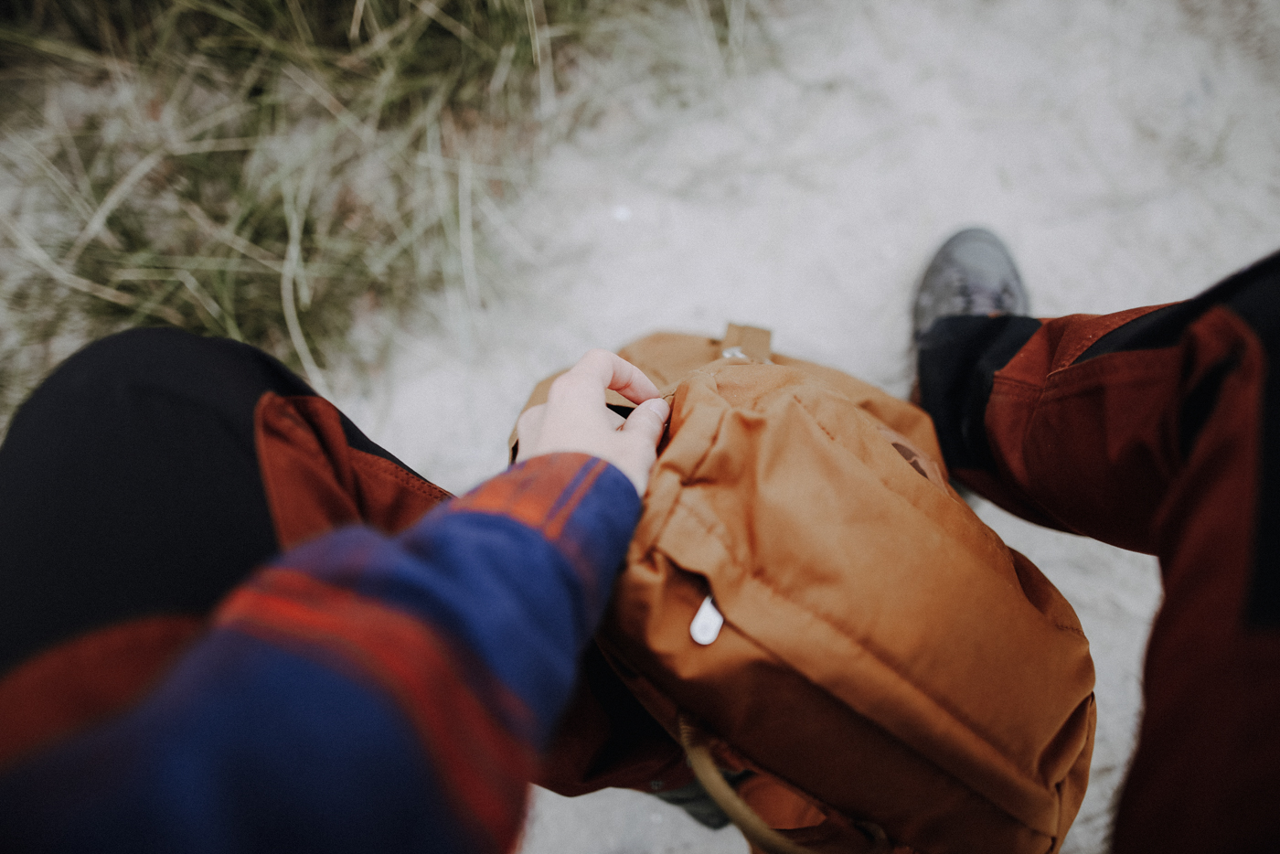 Wandern Darß Zingst Leuchtturmweg Herbst