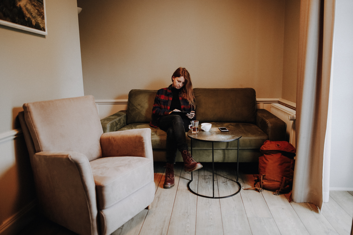 Wandern Usedom Forsthaus Damerow