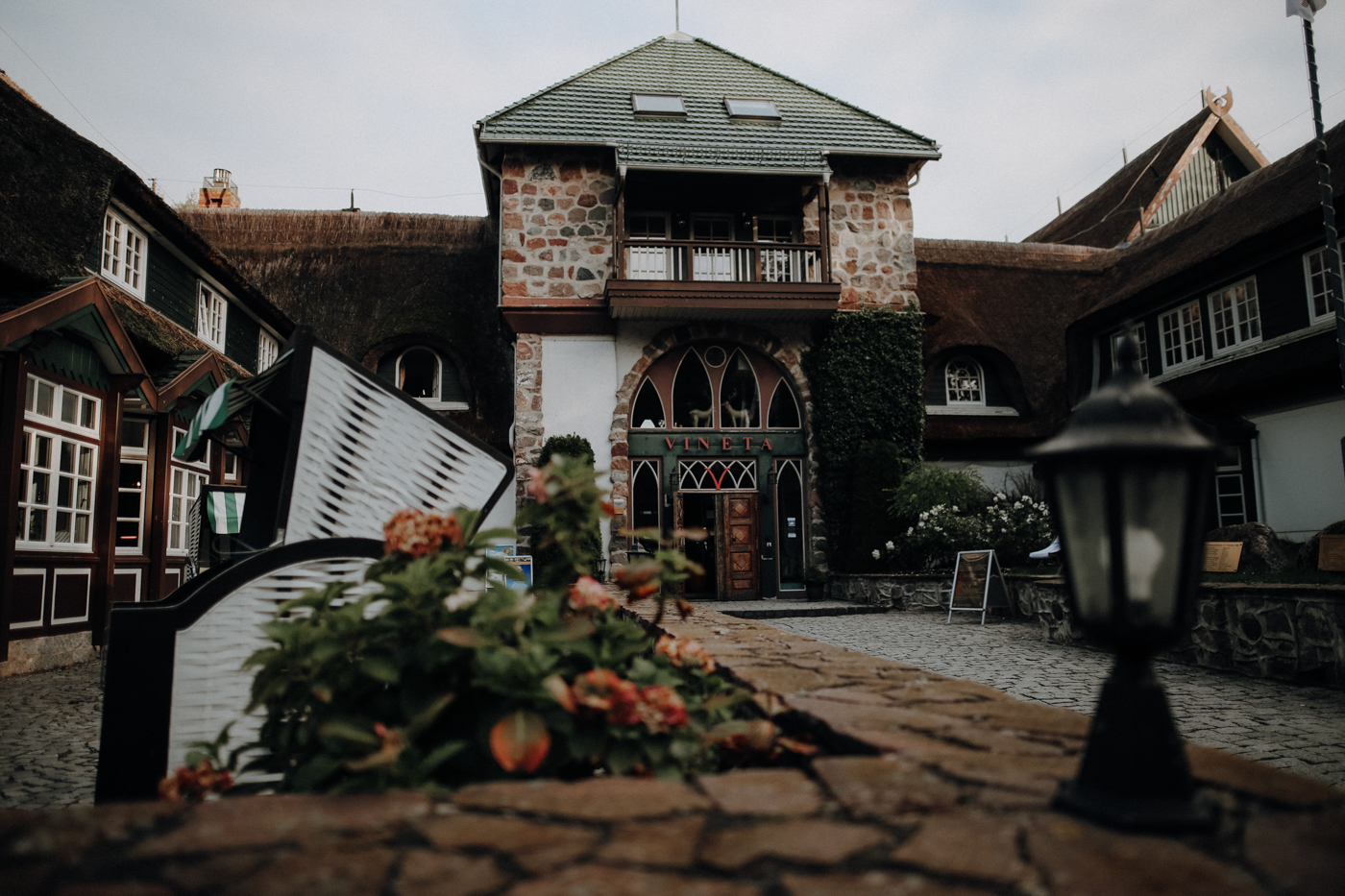 Wandern Usedom Forsthaus Damerow