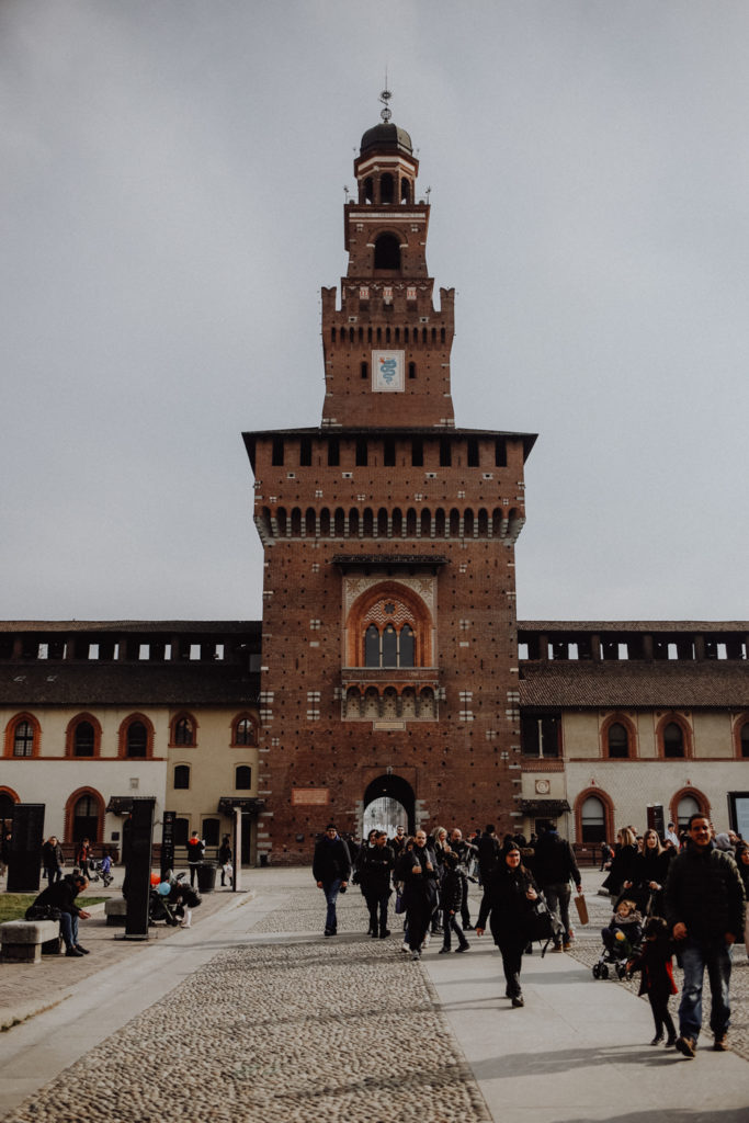Mailand Sehenswürdigkeiten Castello Sforzesco