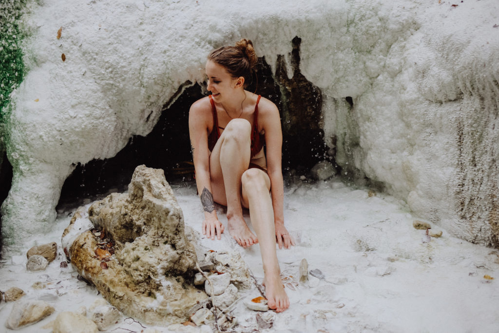 Bagni San Filippo heiße Quellen Toskana