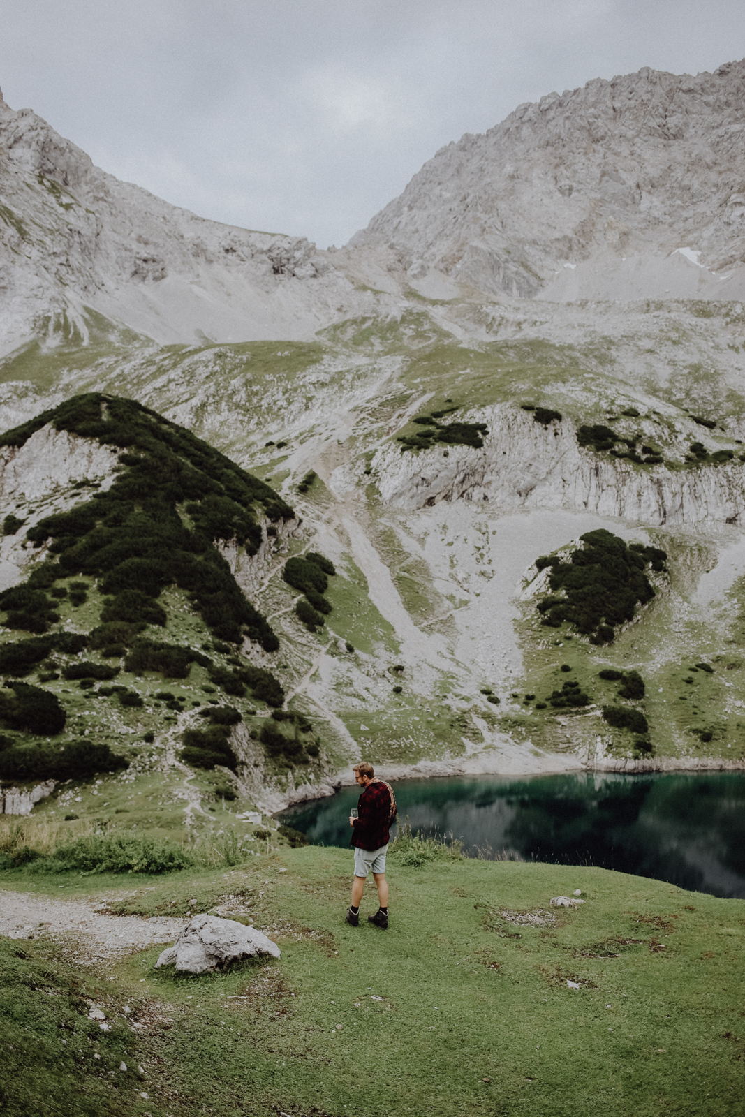 Österreich Wandern Seebensee Coburger Hütte