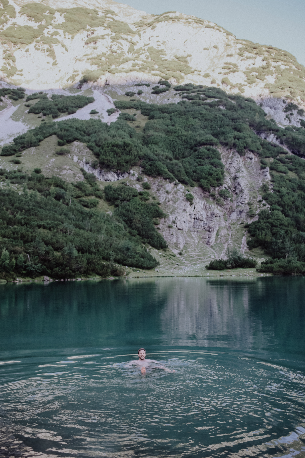 Österreich Wandern Seebensee Coburger Hütte