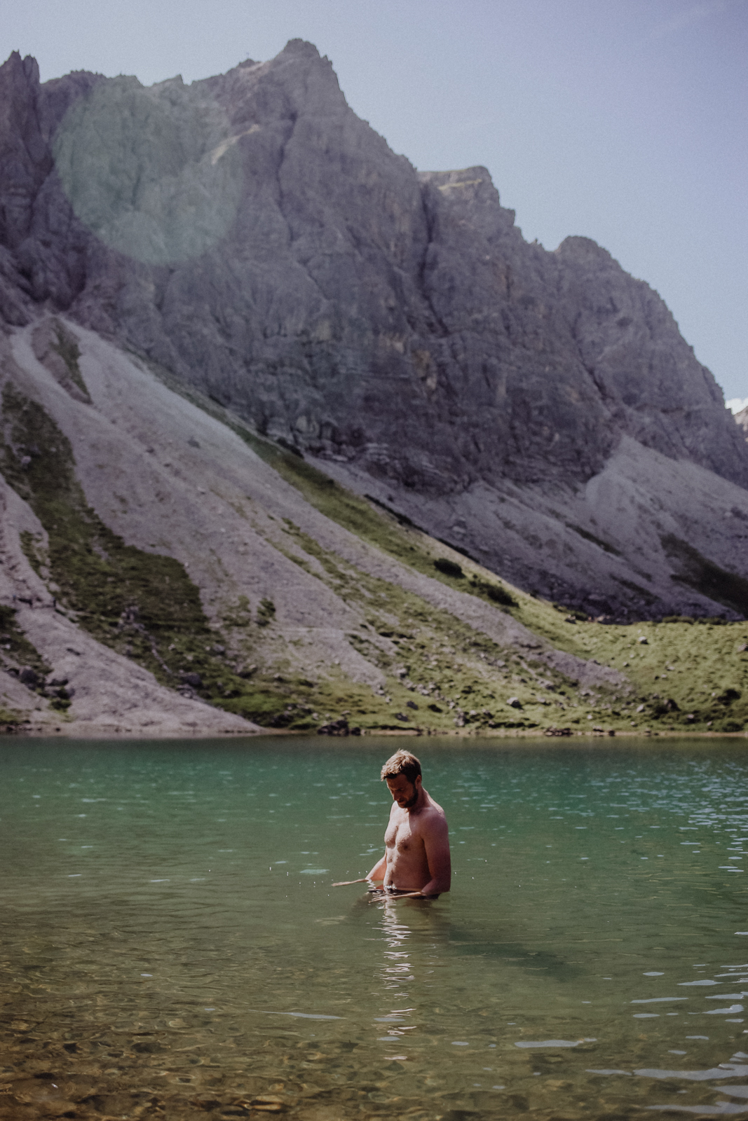 Österreich Wandern Tirol Tannheimer Tal Lache