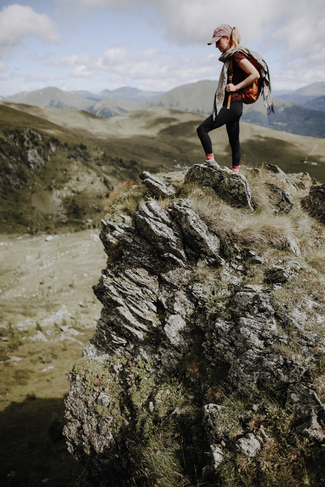 Österreich Wandern Kärnten Nockberge Falkert