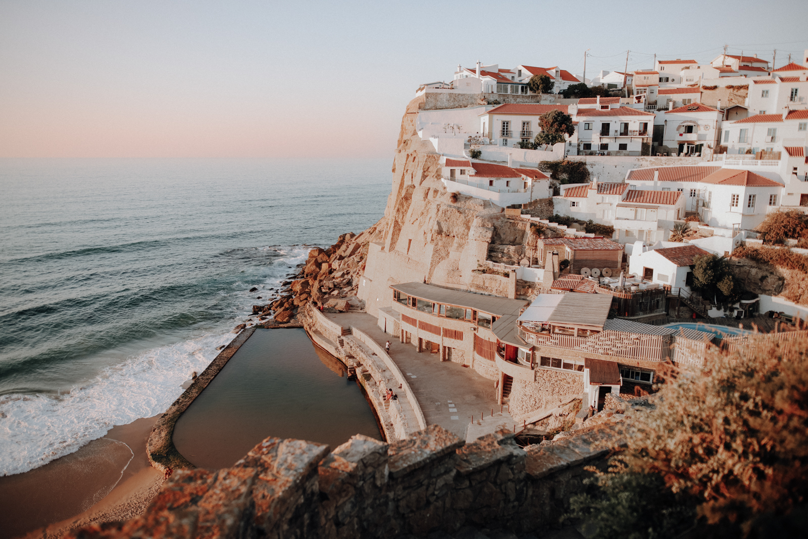 Cascais Portugal Sehenswürdigkeiten Ausflugsziele Azenhas do Mar