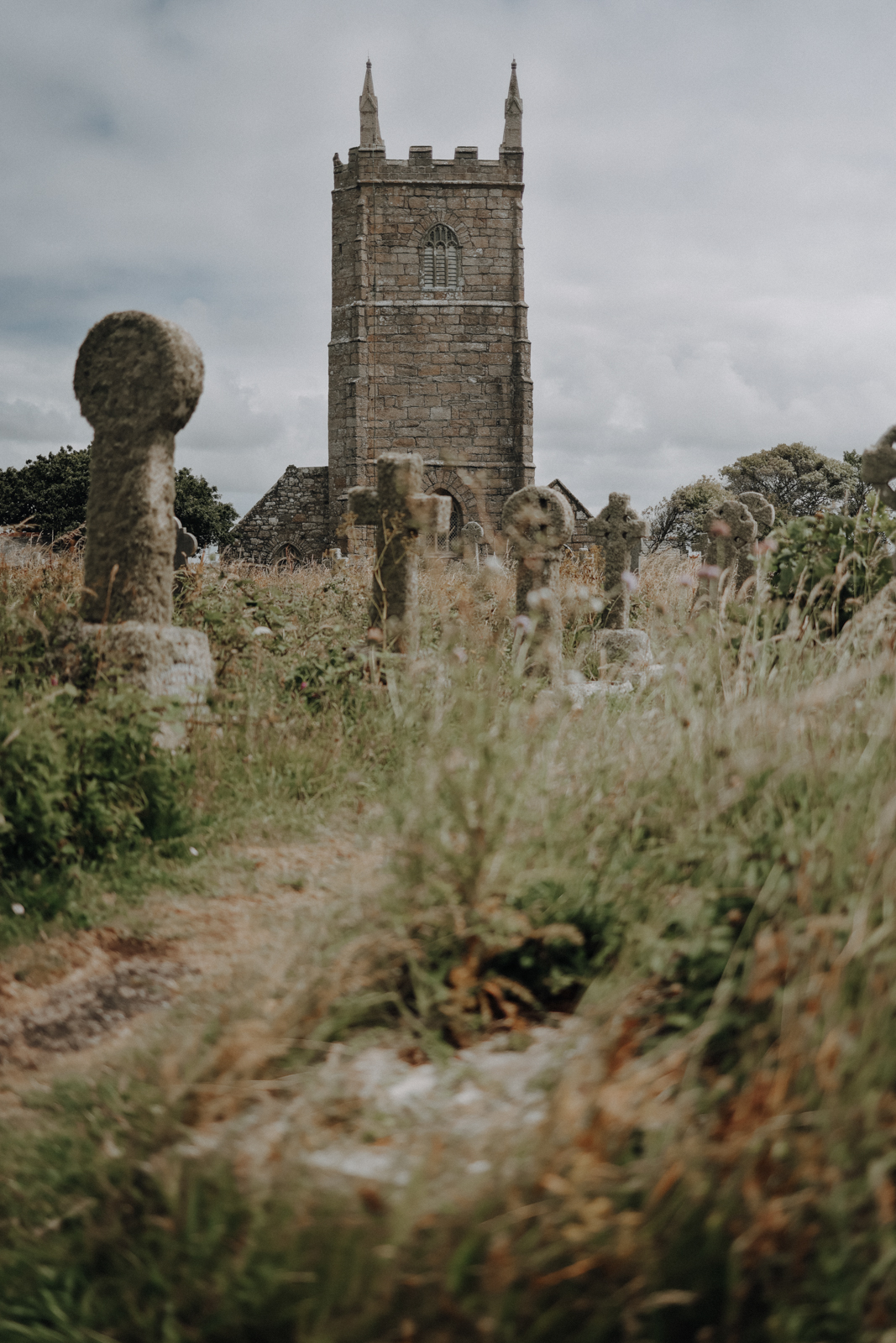 South West Coast Path Etappen Planung Friedhof Uny Lelang
