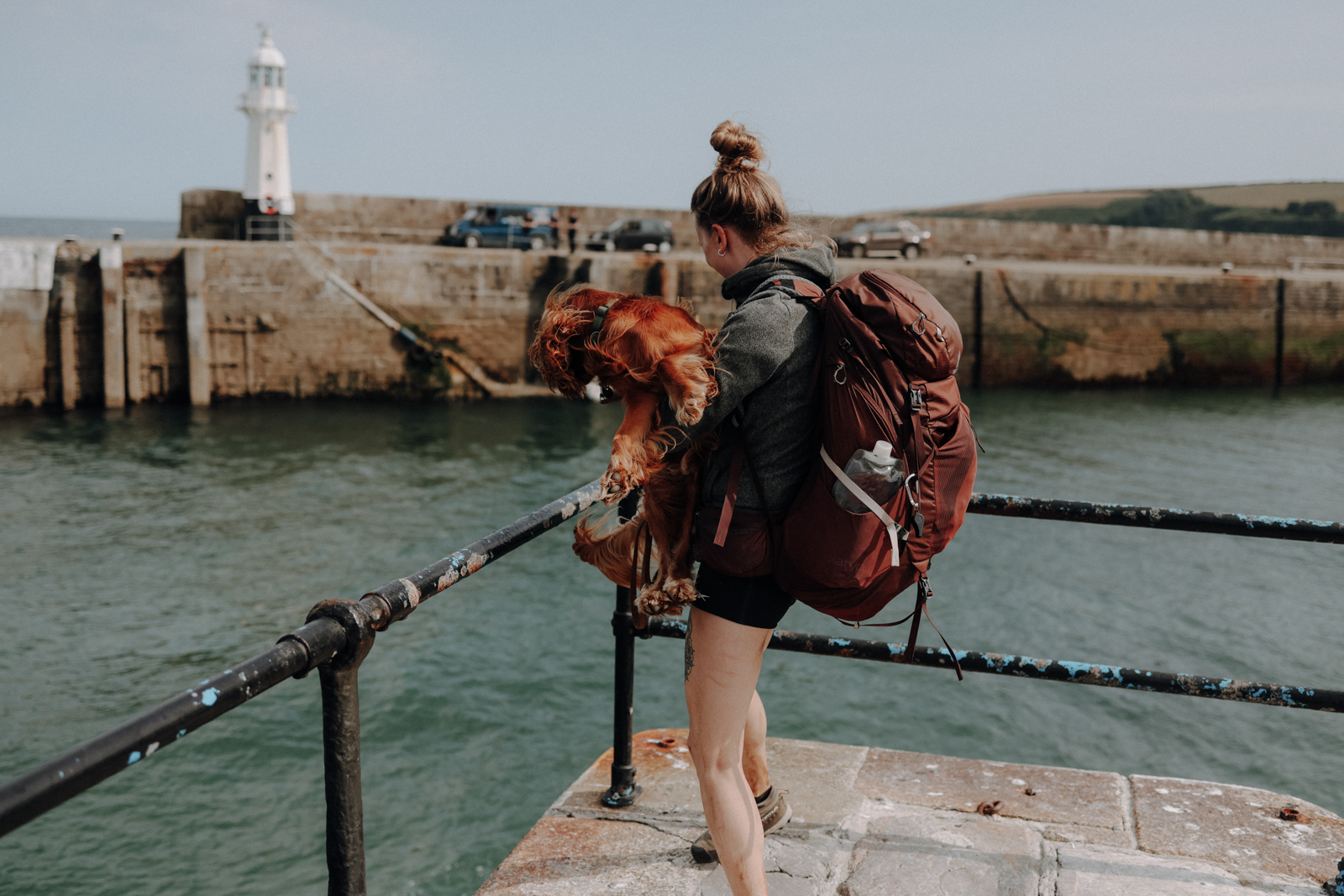 South West Coast Path Etappen Mevagissey